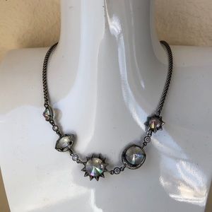 Janet Antique Silver Choker Necklace Kendra Scott